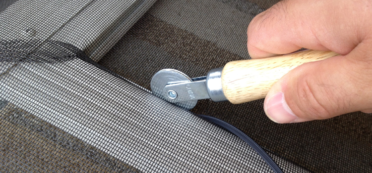 metal screen door repair in Ives Estates